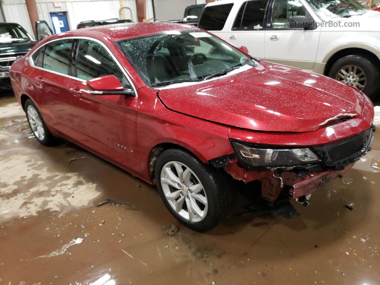 2014 Chevrolet Impala Lt Burgundy vin: 1G1115SL0EU116040