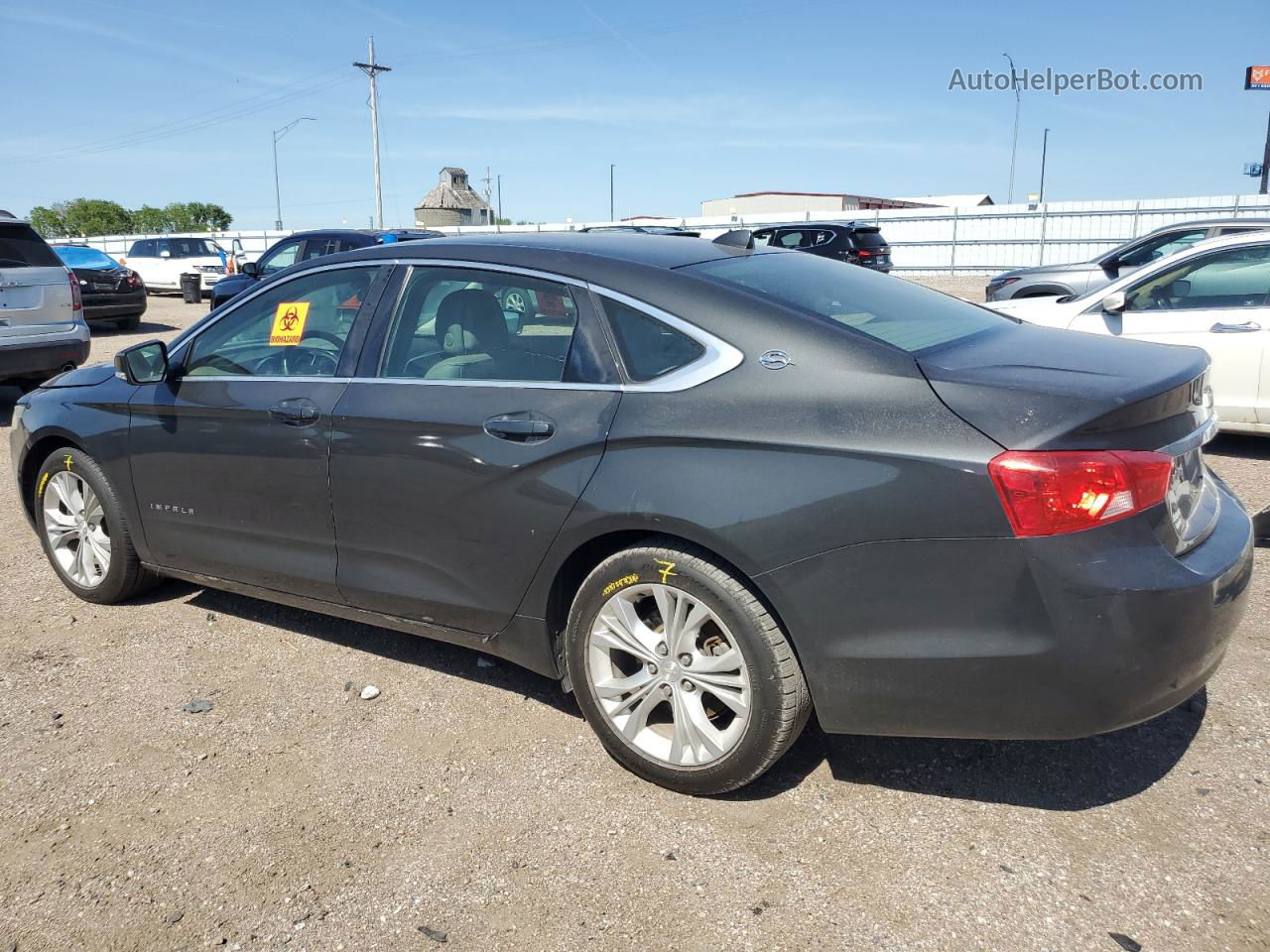 2014 Chevrolet Impala Lt Black vin: 1G1115SL0EU146574