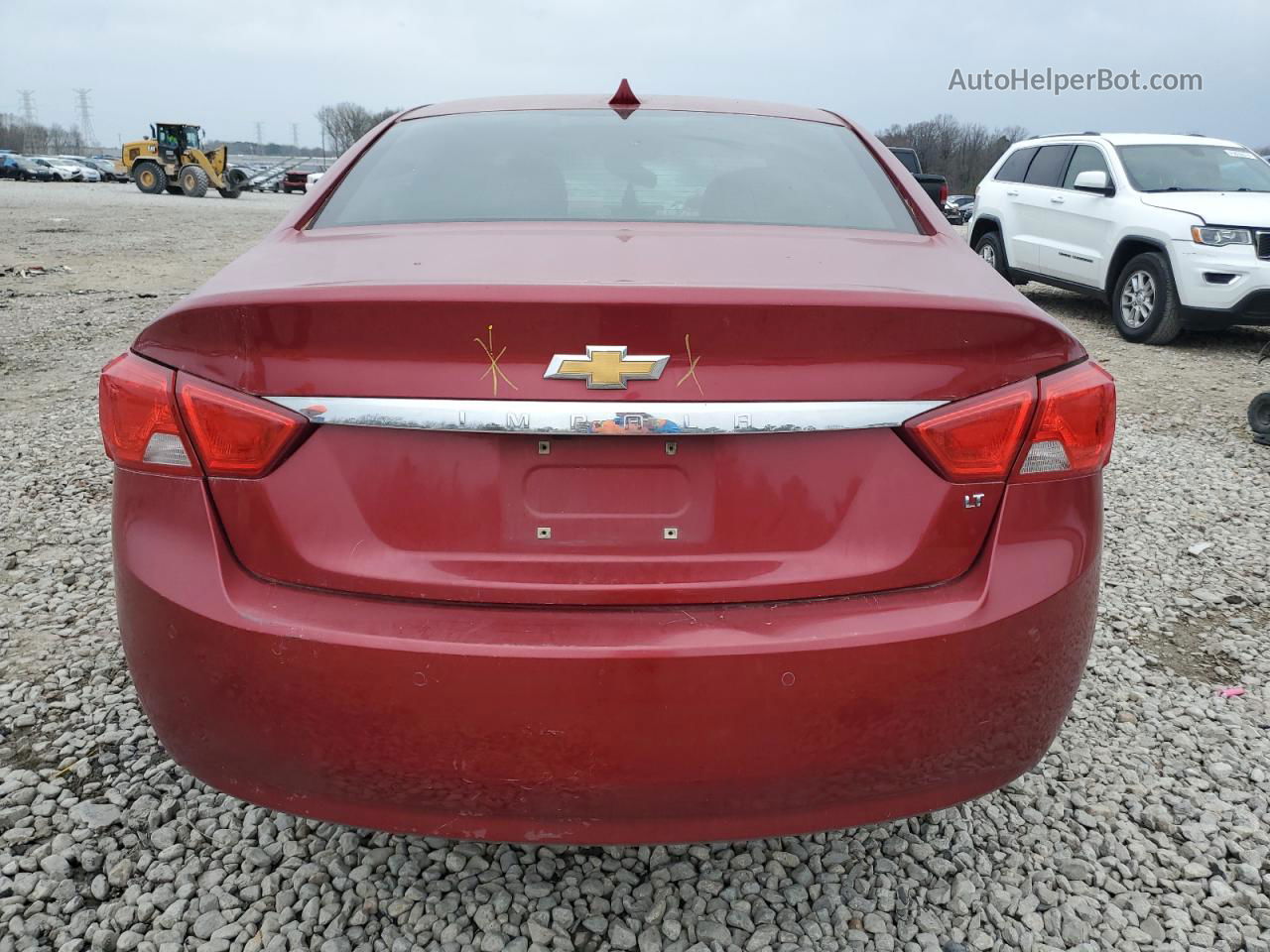 2014 Chevrolet Impala Lt Red vin: 1G1115SL0EU158076