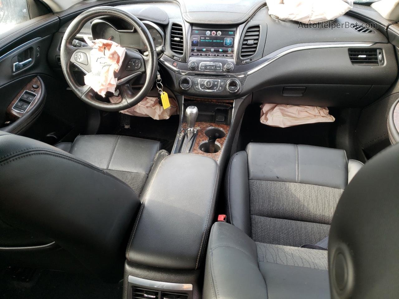 2014 Chevrolet Impala Lt Black vin: 1G1115SL3EU105615