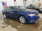 2014 Chevrolet Impala Lt Blue vin: 1G1115SL3EU143703