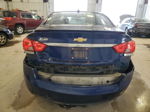 2014 Chevrolet Impala Lt Blue vin: 1G1115SL3EU143703