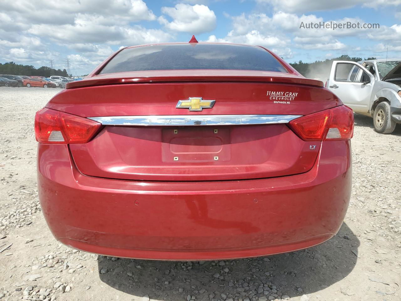 2014 Chevrolet Impala Lt Red vin: 1G1115SL4EU100262