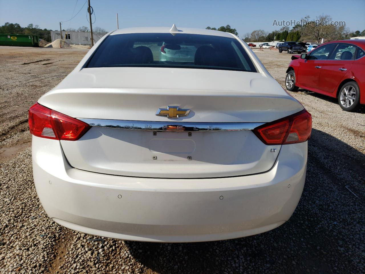 2014 Chevrolet Impala Lt White vin: 1G1115SL4EU101198