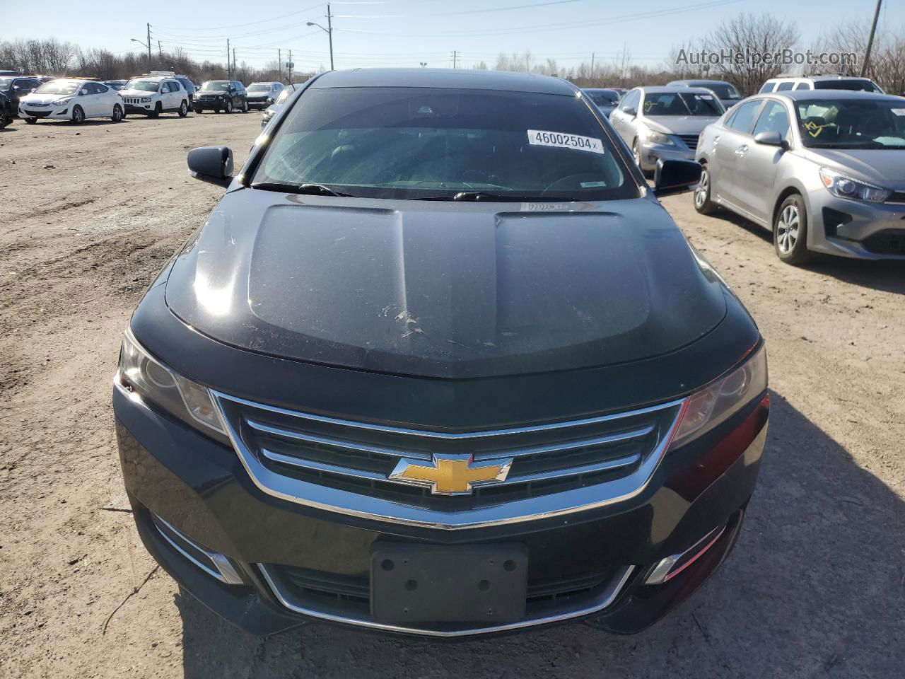 2014 Chevrolet Impala Lt Black vin: 1G1115SL5EU119712