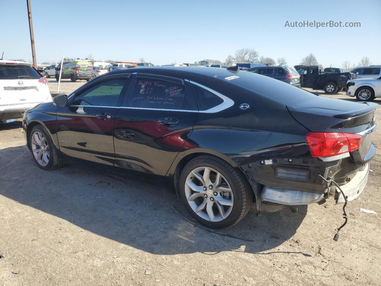 2014 Chevrolet Impala Lt Black vin: 1G1115SL5EU119712