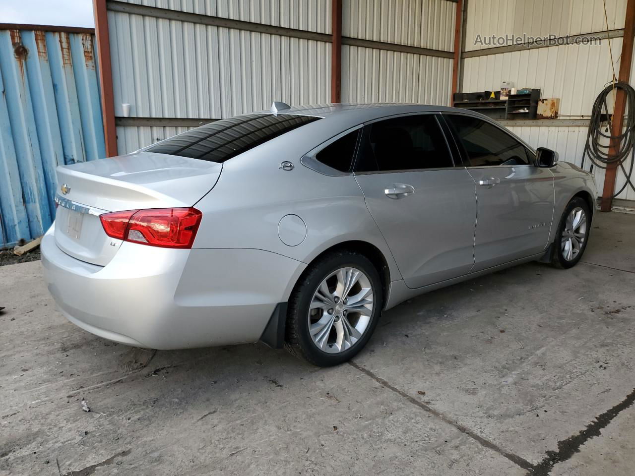 2014 Chevrolet Impala Lt Silver vin: 1G1115SL7EU100711