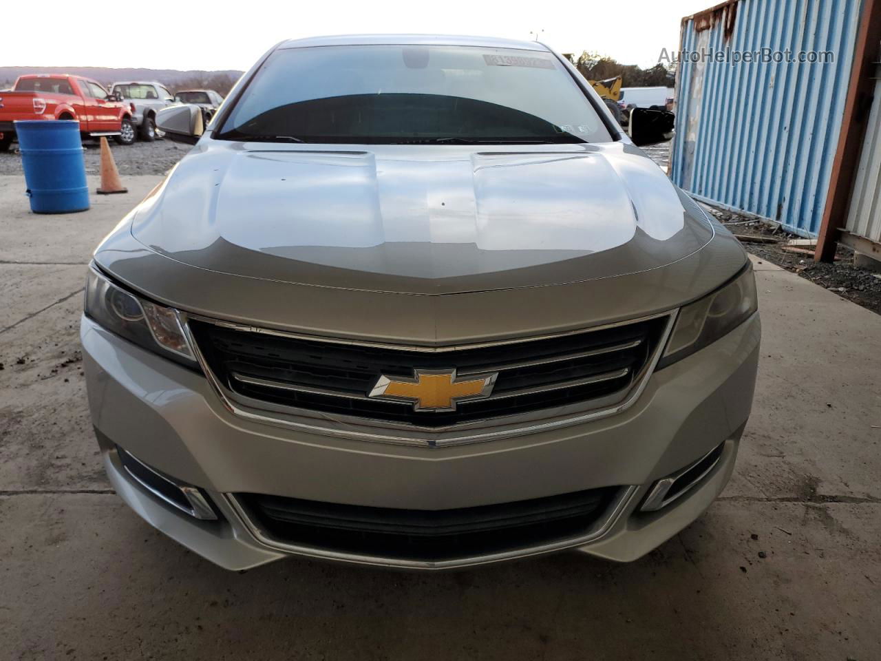 2014 Chevrolet Impala Lt Silver vin: 1G1115SL7EU100711