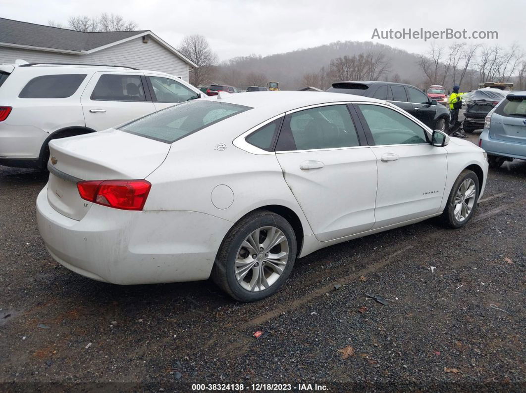 2014 Chevrolet Impala 1lt White vin: 1G1115SL7EU164036