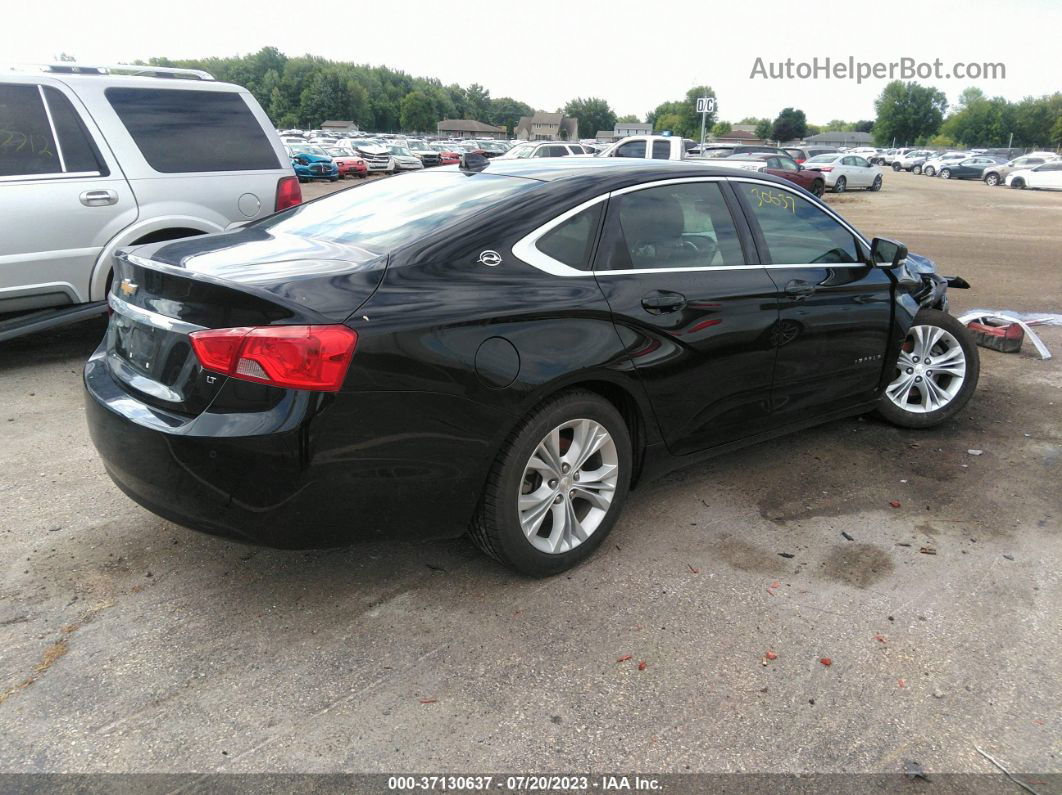 2014 Chevrolet Impala Lt Black vin: 1G1115SL8EU102614