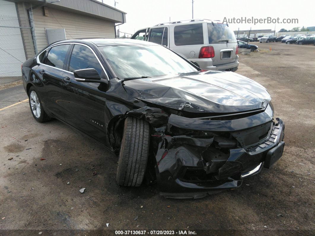 2014 Chevrolet Impala Lt Black vin: 1G1115SL8EU102614