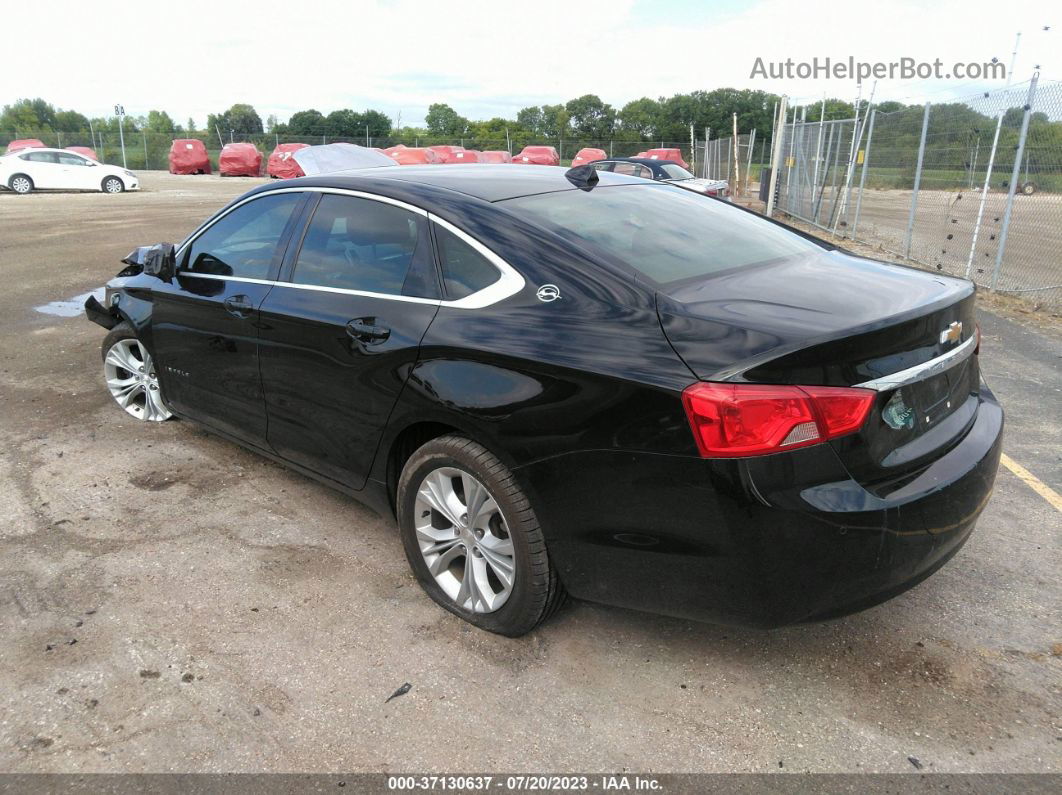 2014 Chevrolet Impala Lt Black vin: 1G1115SL8EU102614