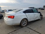 2014 Chevrolet Impala Lt White vin: 1G1115SL8EU106971