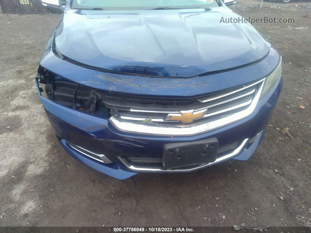 2014 Chevrolet Impala Lt Синий vin: 1G1125S30EU119470