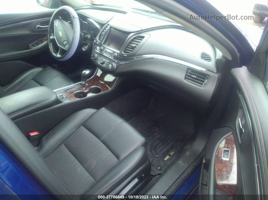 2014 Chevrolet Impala Lt Синий vin: 1G1125S30EU119470