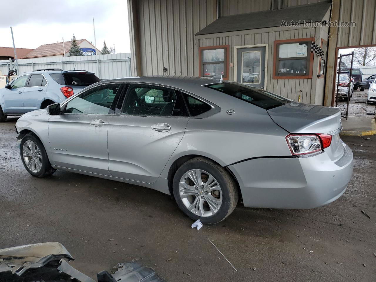 2014 Chevrolet Impala Lt Silver vin: 1G1125S31EU165051