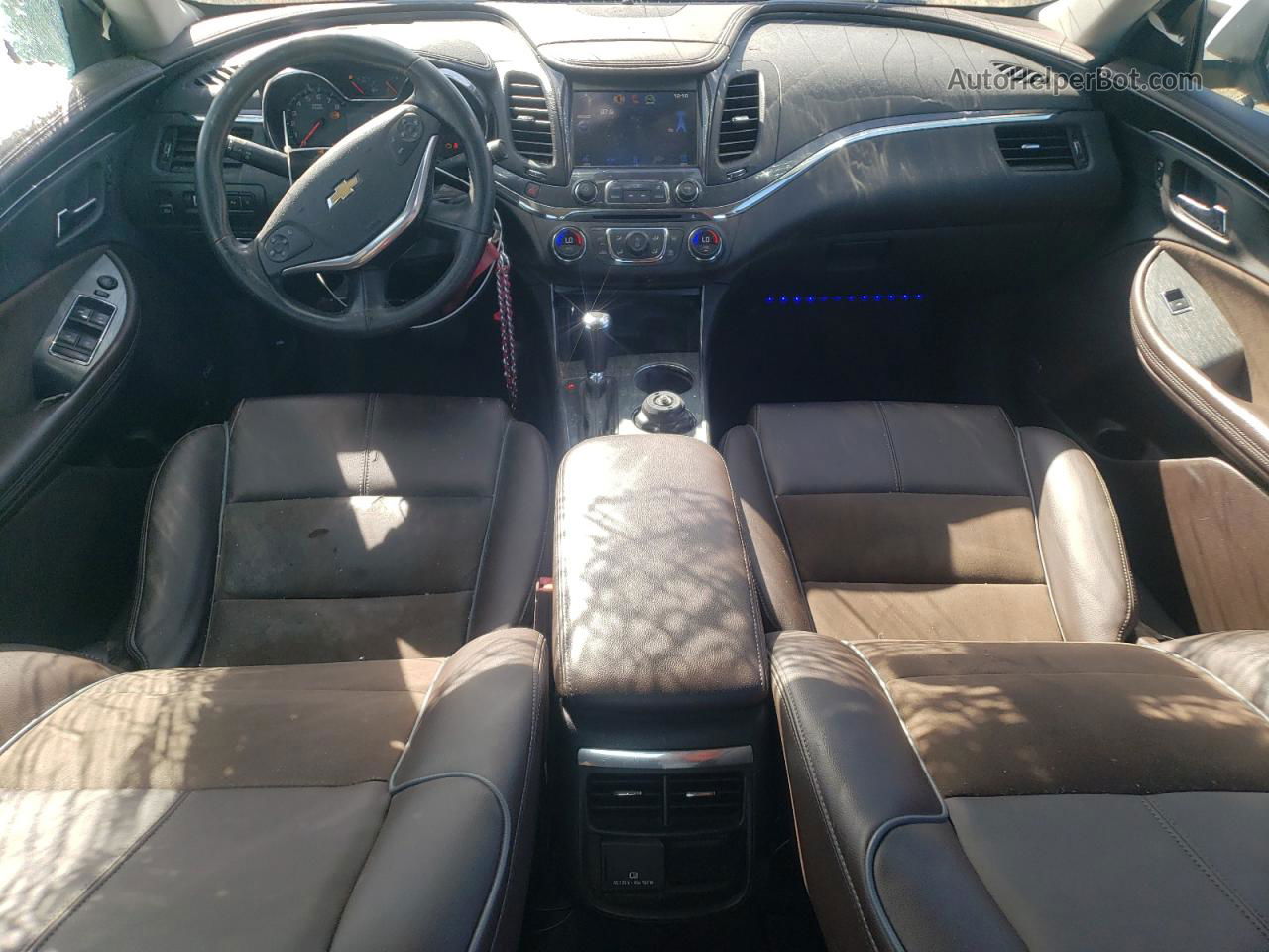 2014 Chevrolet Impala Lt Blue vin: 1G1125S31EU167057