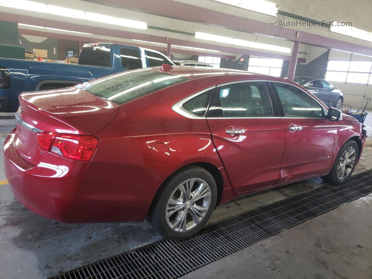 2014 Chevrolet Impala Lt Red vin: 1G1125S32EU126663