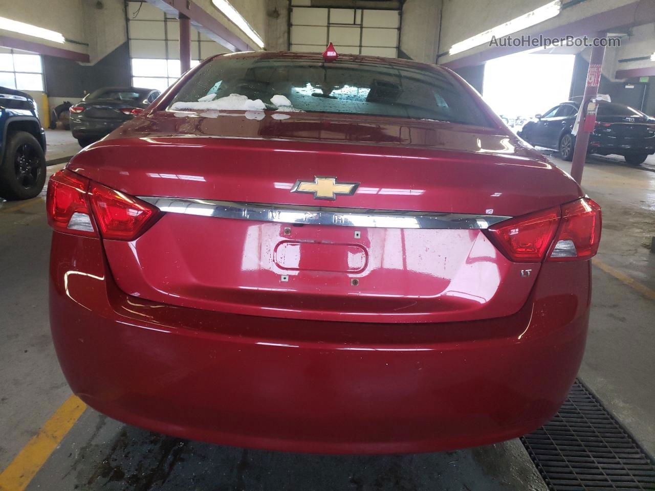 2014 Chevrolet Impala Lt Red vin: 1G1125S32EU126663