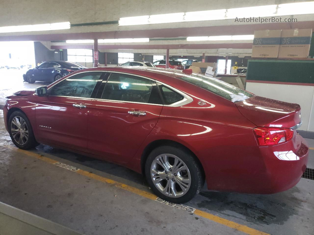 2014 Chevrolet Impala Lt Red vin: 1G1125S32EU126663