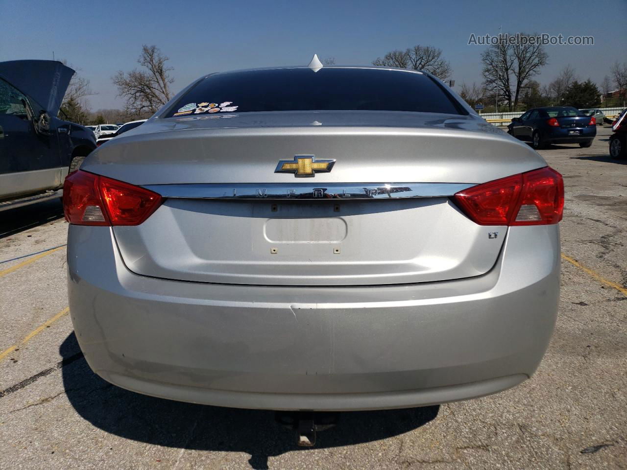 2014 Chevrolet Impala Lt Silver vin: 1G1125S34EU131928