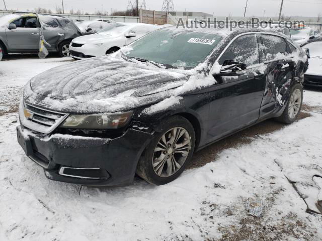 2014 Chevrolet Impala Lt Black vin: 1G1125S35EU111476