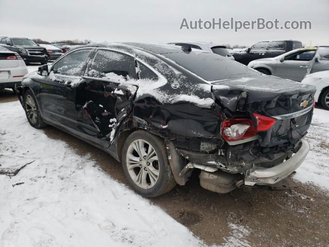 2014 Chevrolet Impala Lt Black vin: 1G1125S35EU111476