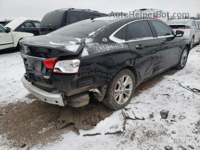 2014 Chevrolet Impala Lt Black vin: 1G1125S35EU111476