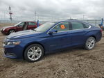 2014 Chevrolet Impala Lt Blue vin: 1G1125S36EU108411