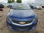 2014 Chevrolet Impala Lt Blue vin: 1G1125S36EU108411