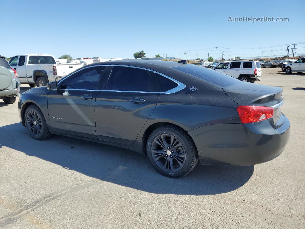 2014 Chevrolet Impala Lt Charcoal vin: 1G1125S36EU111681