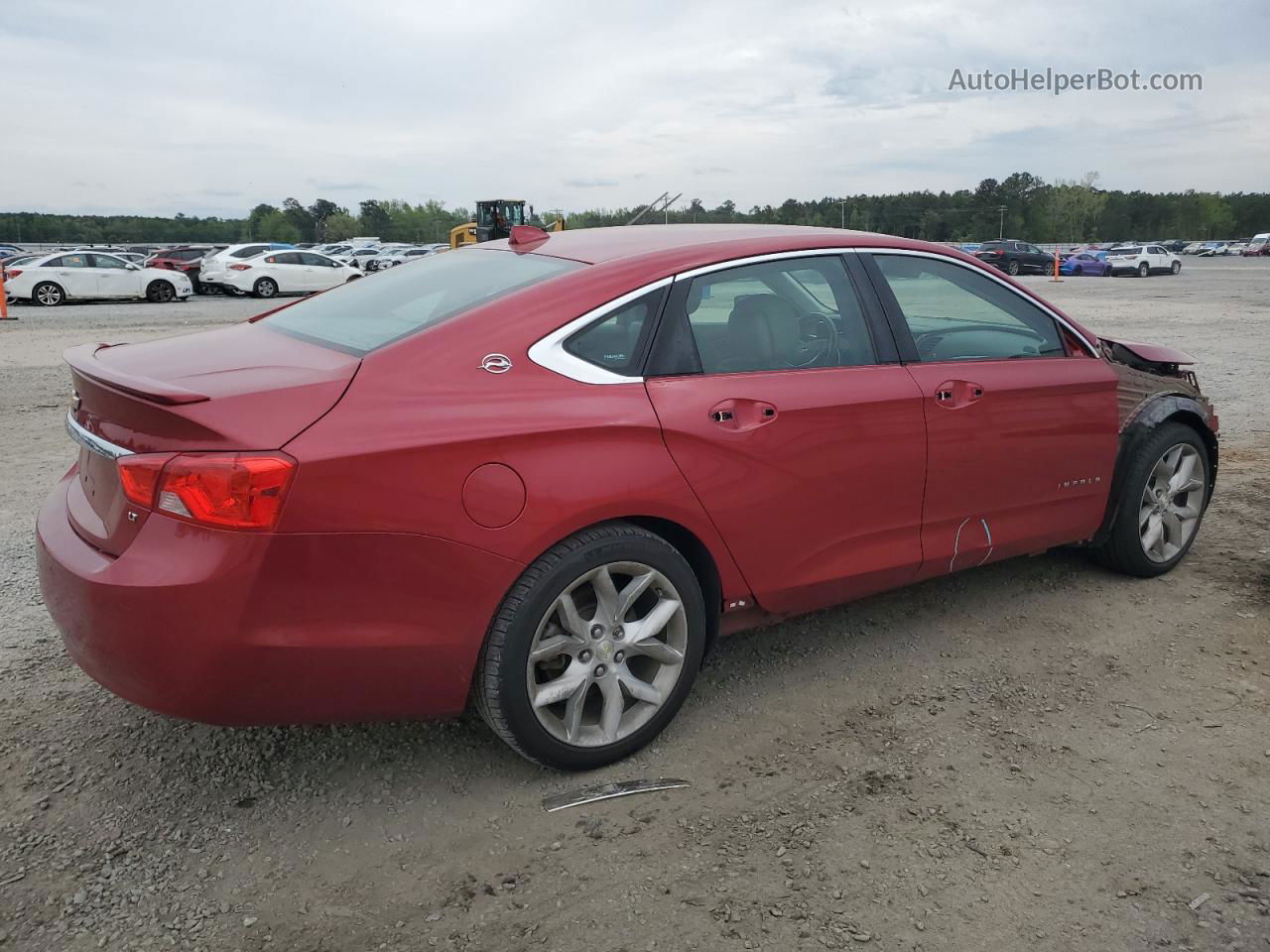 2014 Chevrolet Impala Lt Red vin: 1G1125S36EU125869