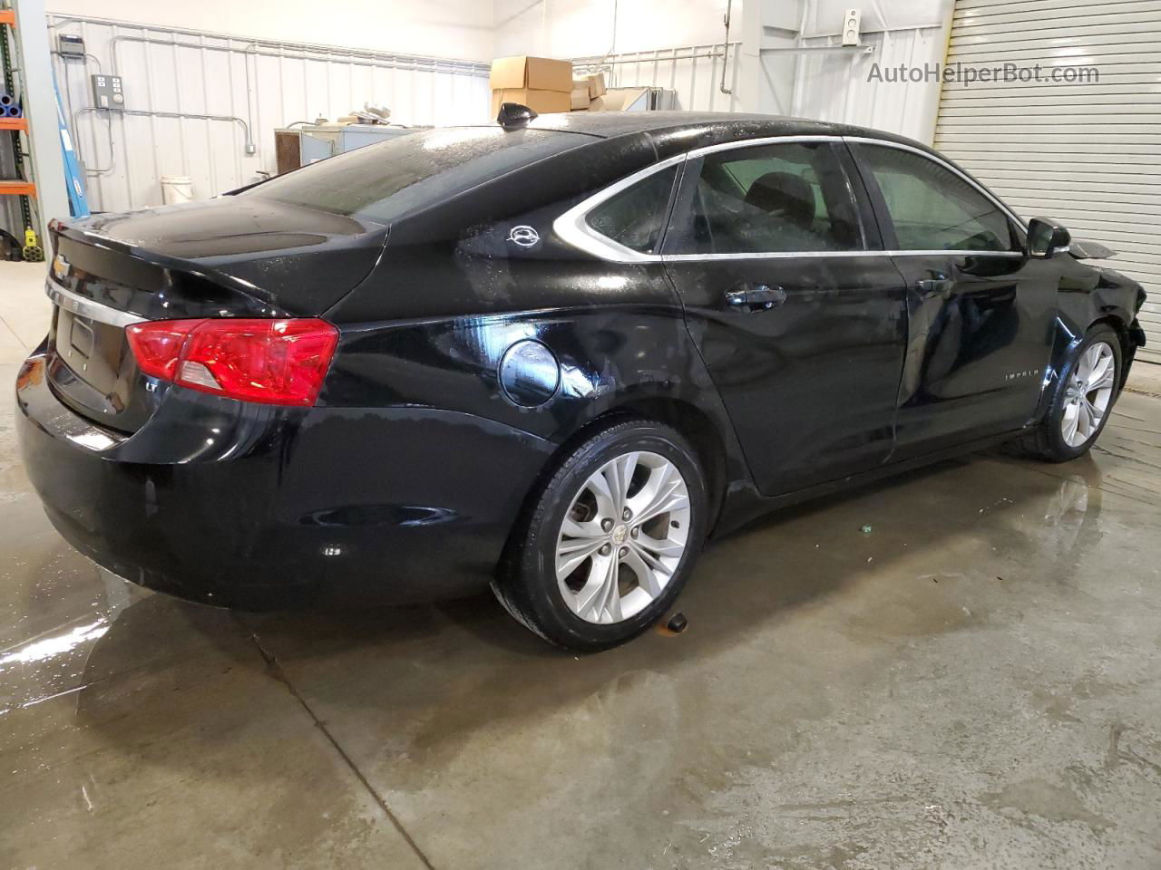 2014 Chevrolet Impala Lt Black vin: 1G1125S39EU106569