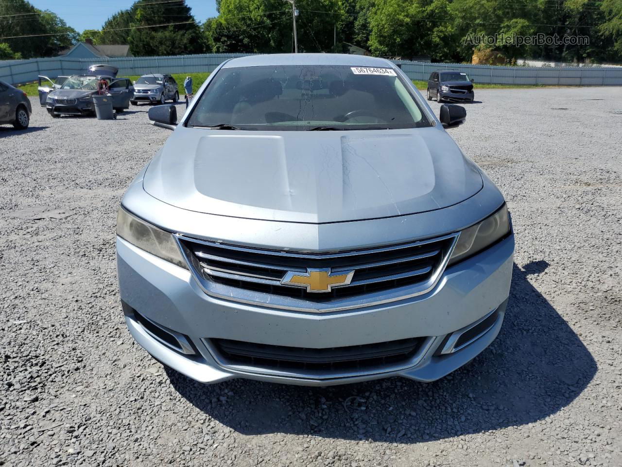 2014 Chevrolet Impala Lt Blue vin: 1G1125S3XEU142593