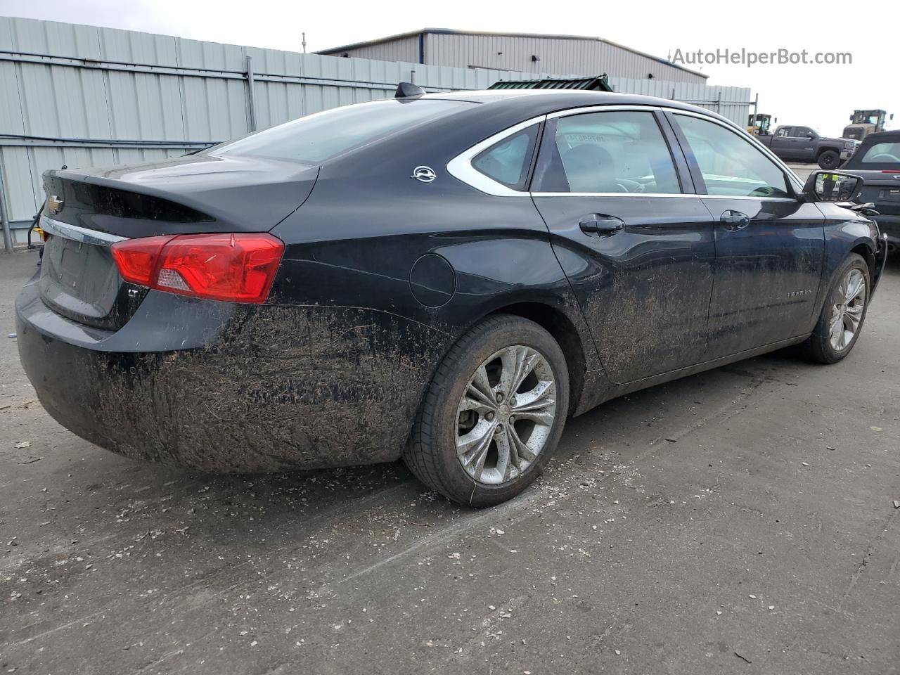 2014 Chevrolet Impala Lt Black vin: 1G1125S3XEU165310