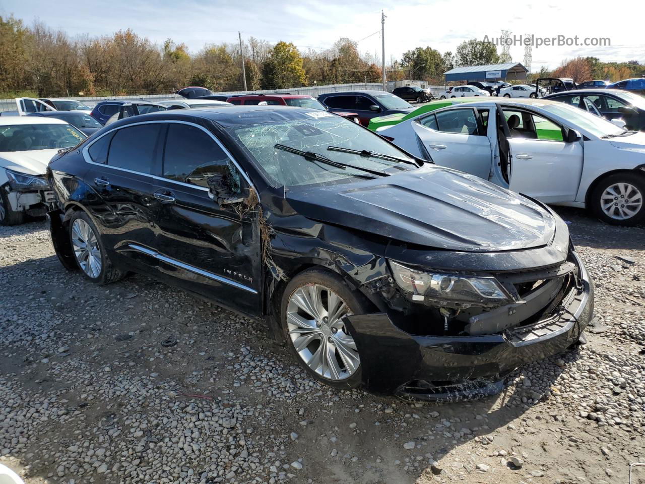 2016 Chevrolet Impala Ltz Черный vin: 1G1145S31GU159148