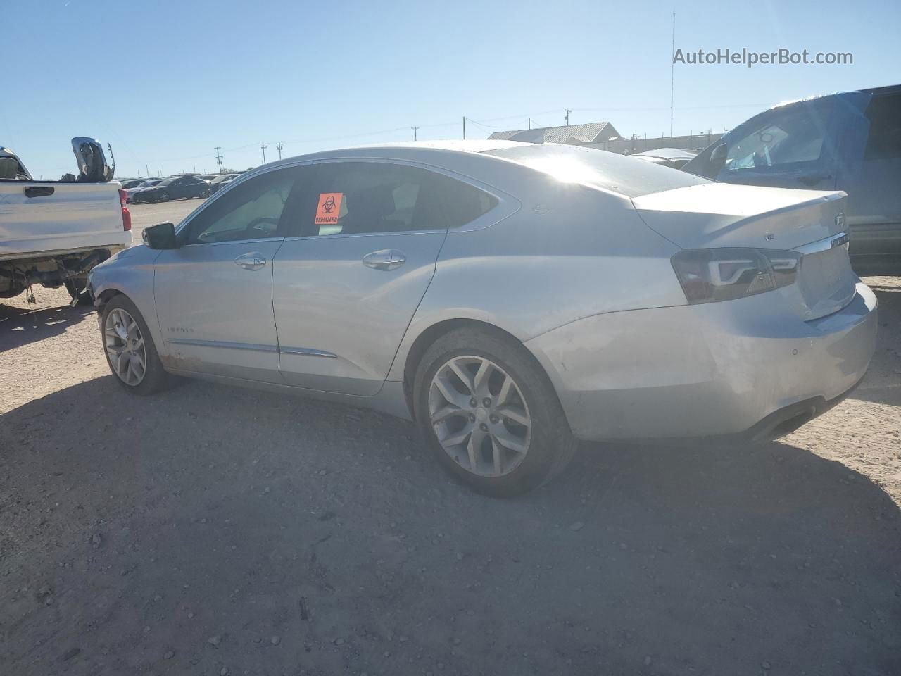 2017 Chevrolet Impala Premier Silver vin: 1G1145S31HU132453