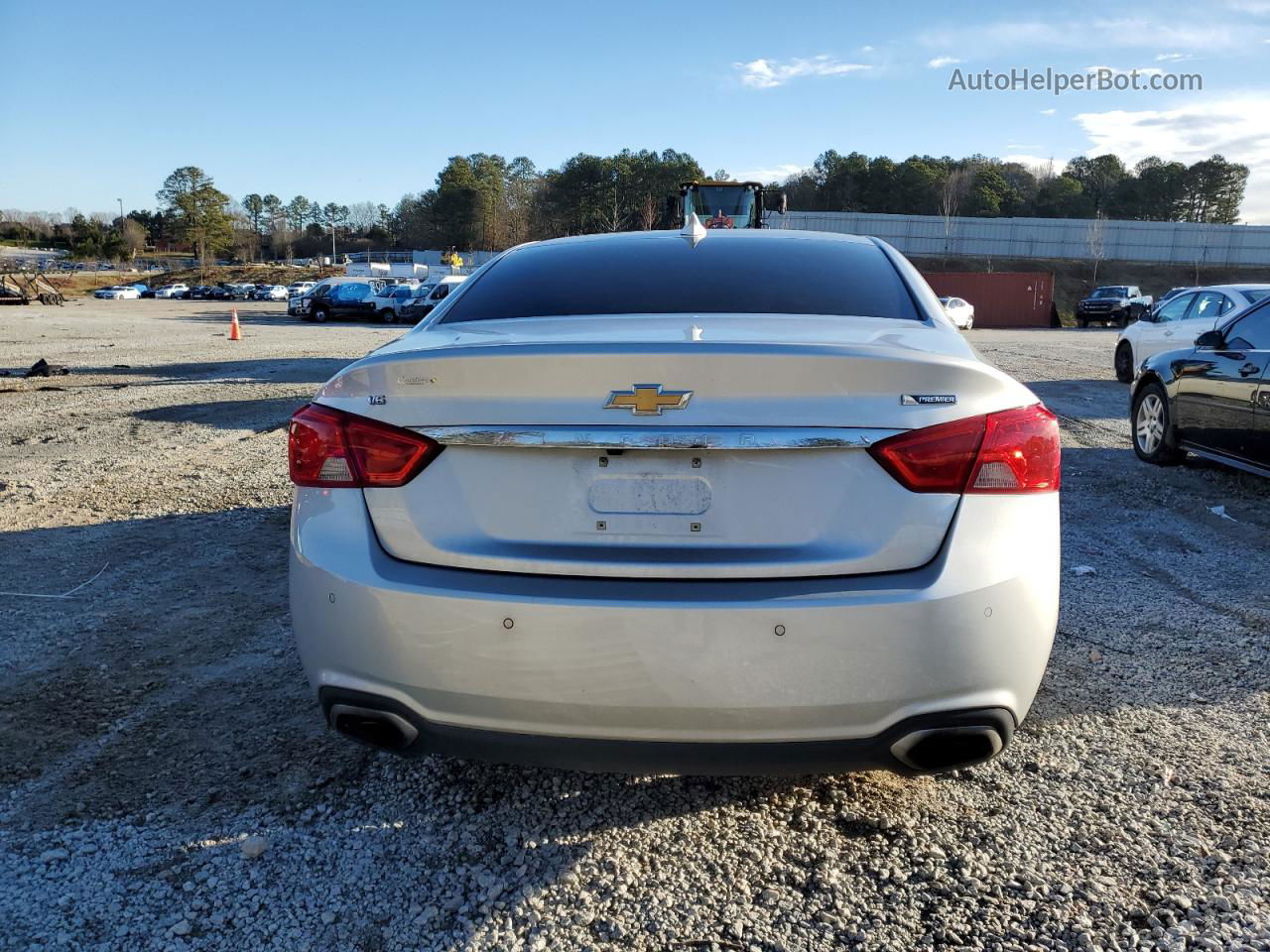 2017 Chevrolet Impala Premier Silver vin: 1G1145S31HU156803