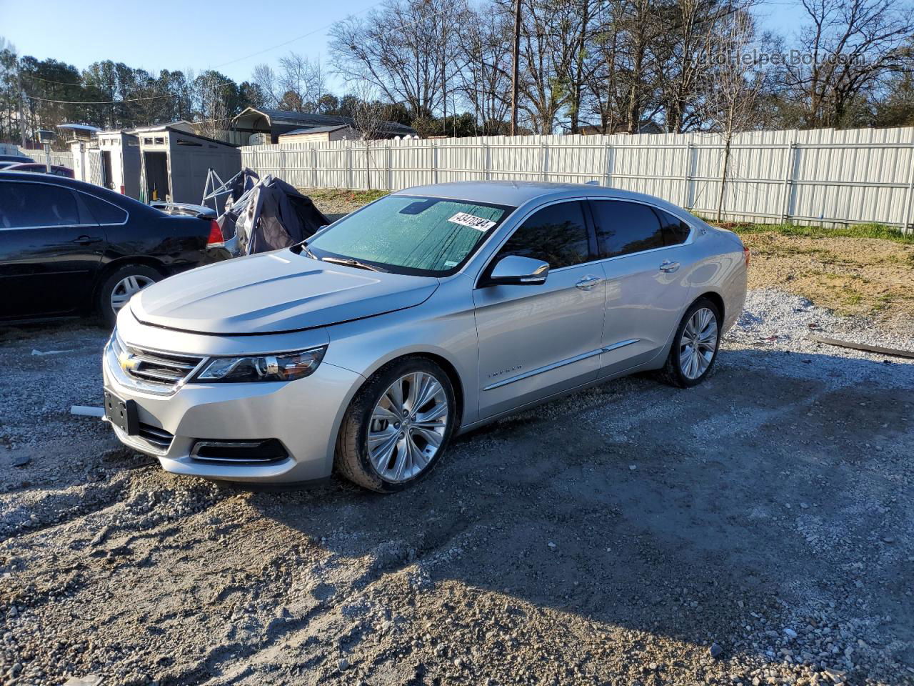 2017 Chevrolet Impala Premier Silver vin: 1G1145S31HU156803