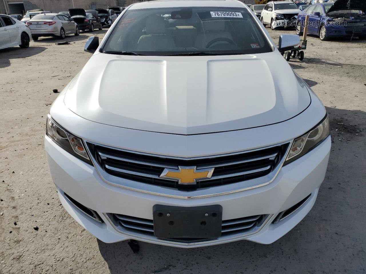 2017 Chevrolet Impala Premier White vin: 1G1145S31HU180633