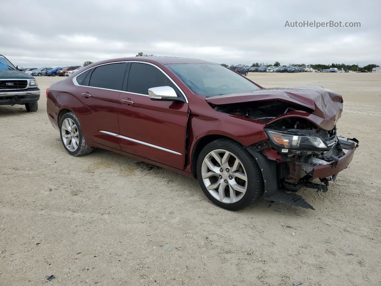 2017 Chevrolet Impala Premier Бордовый vin: 1G1145S32HU142666