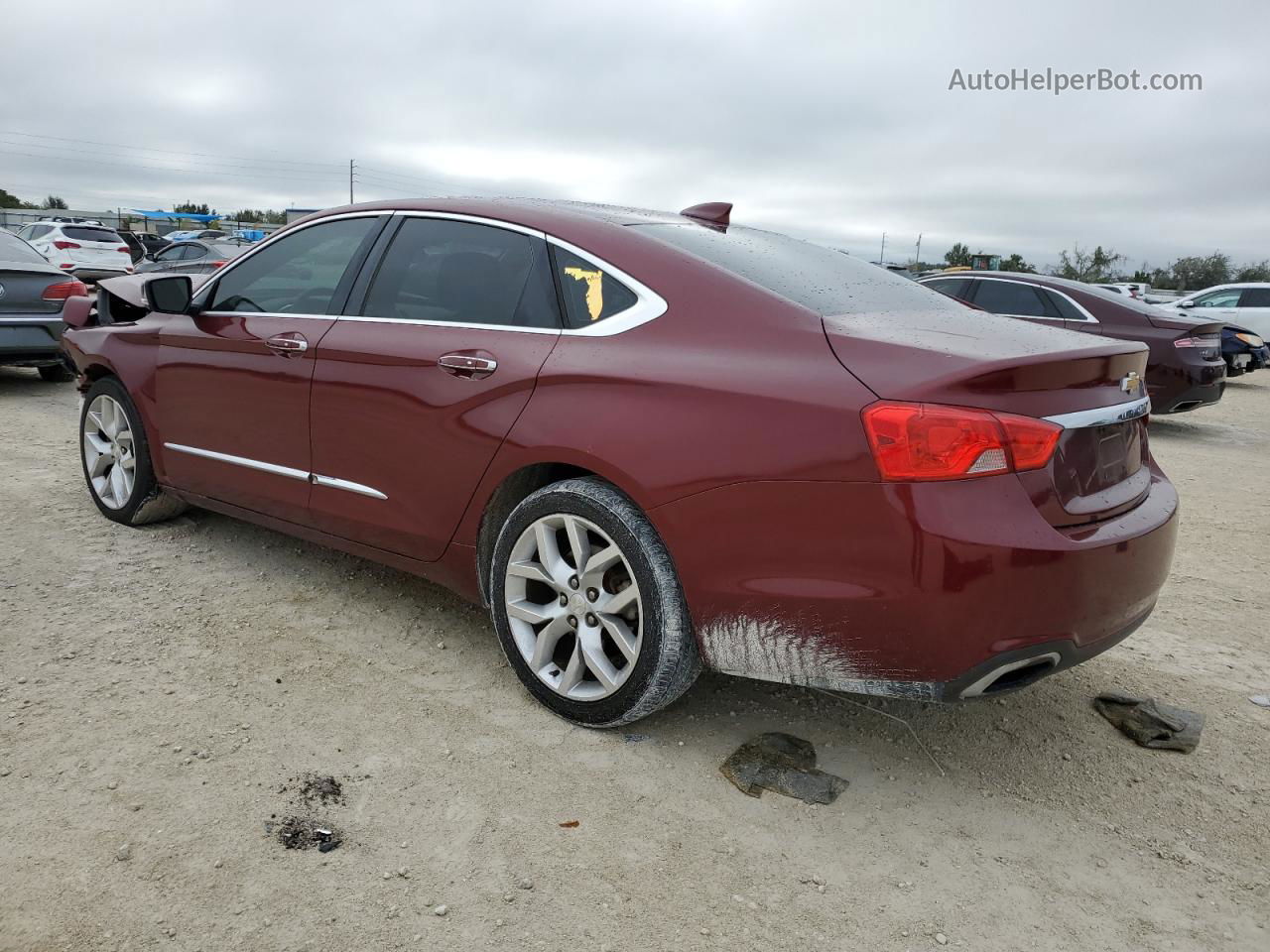 2017 Chevrolet Impala Premier Бордовый vin: 1G1145S32HU142666