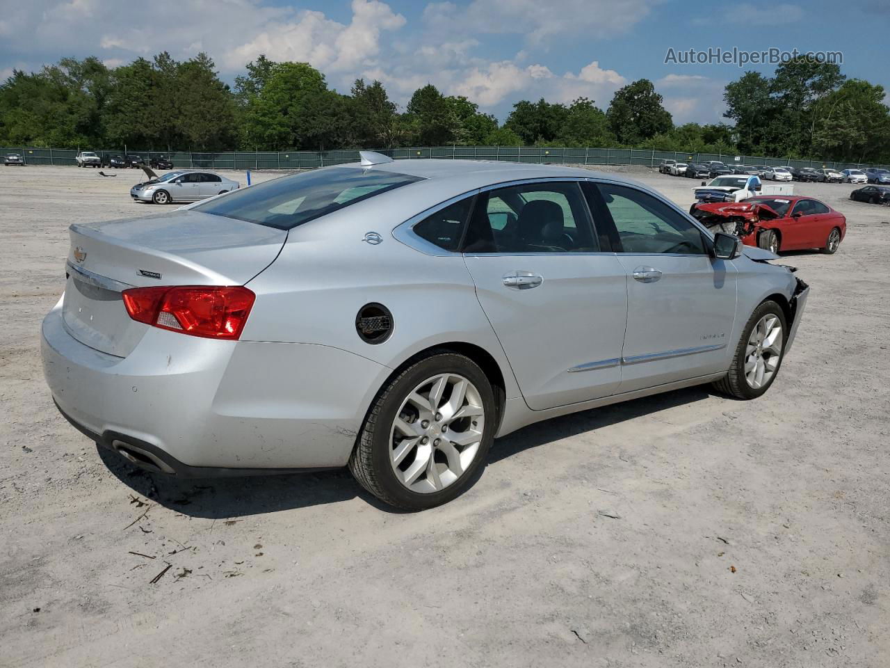 2017 Chevrolet Impala Premier Silver vin: 1G1145S32HU205409