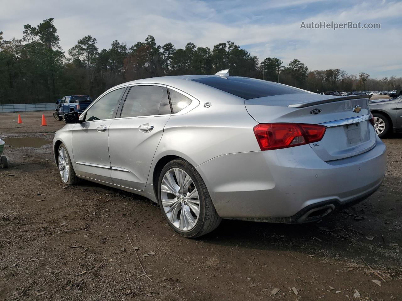 2016 Chevrolet Impala Ltz Silver vin: 1G1145S33GU134106