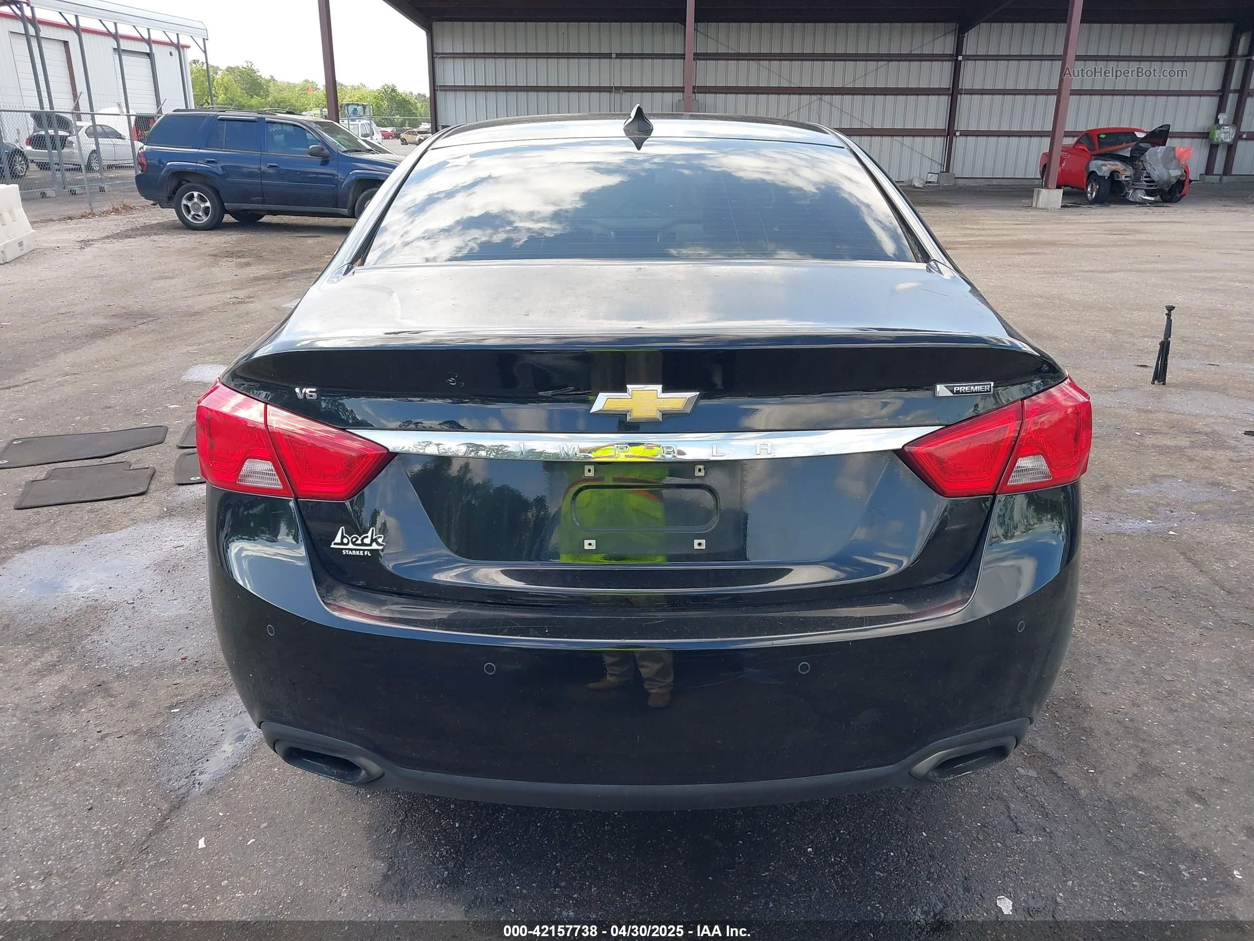 2017 Chevrolet Impala 2lz Black vin: 1G1145S33HU116013