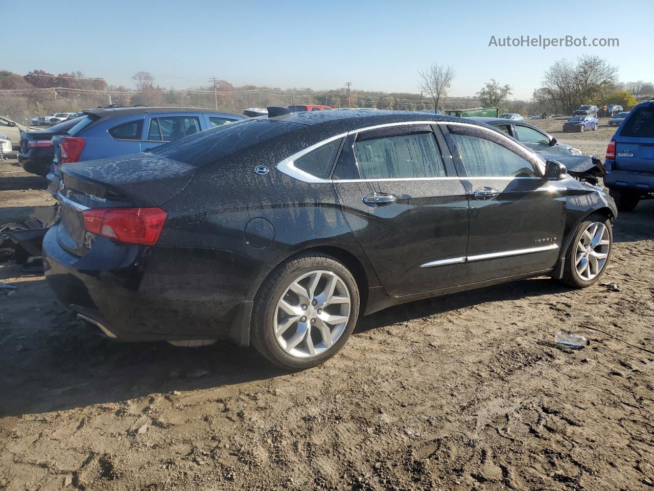 2017 Chevrolet Impala Premier Черный vin: 1G1145S33HU116500