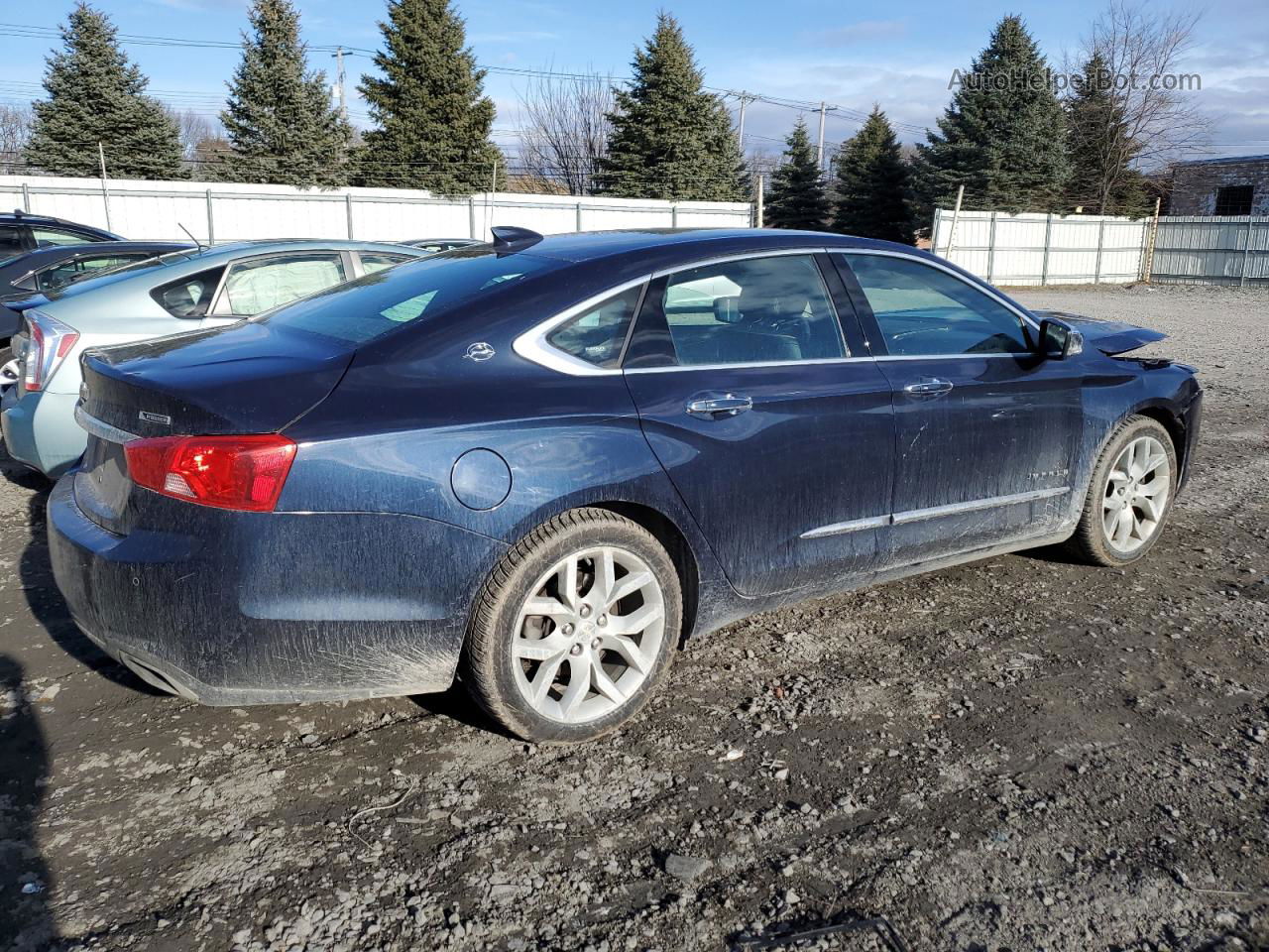 2017 Chevrolet Impala Premier Blue vin: 1G1145S33HU143695