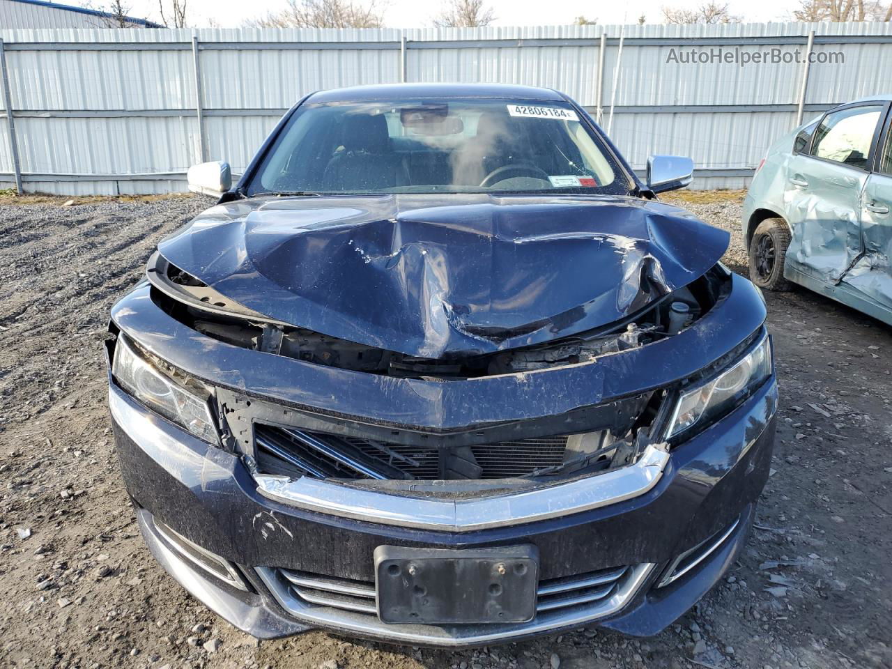 2017 Chevrolet Impala Premier Blue vin: 1G1145S33HU143695