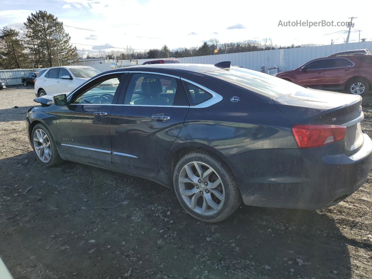 2017 Chevrolet Impala Premier Синий vin: 1G1145S33HU143695