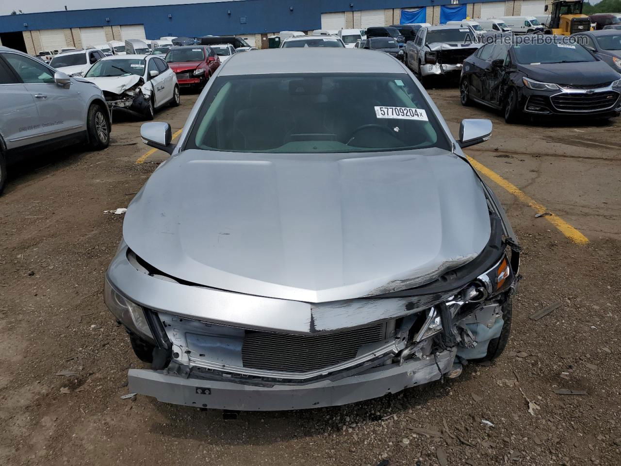 2017 Chevrolet Impala Premier Silver vin: 1G1145S33HU144801